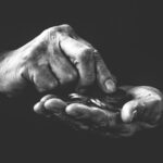 poverty, black and white, emotion, sadness, life, money, pension, age, hands, poverty, money, money, money, money, money